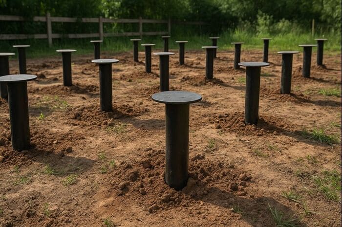 Свайно-винтовой фундамент: плюсы и минусы